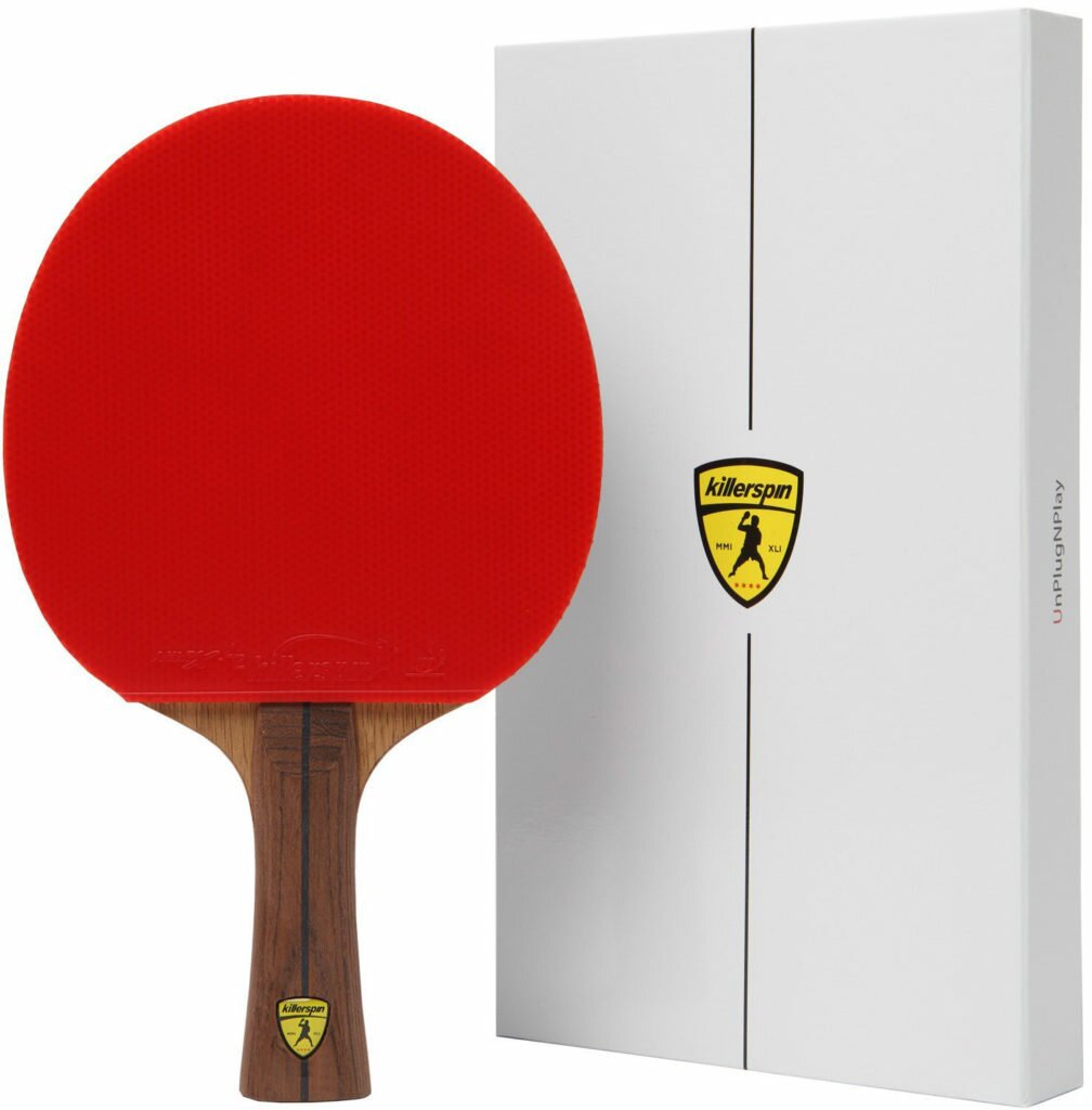 Killerspin-JET800-SPEED-N1-Table-Tennis-Paddle---Ultimate-Professional-Ping-Pong-Paddle-with-Carbon-Layers-Pared-with-Specially-Designed-Memory-Book